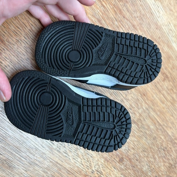 Nike Dunk Low Panda Toddler Sneakers 4C - Picture 4 of 5